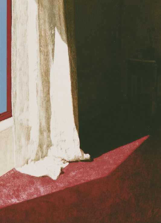 Curtain on the Red Floor
