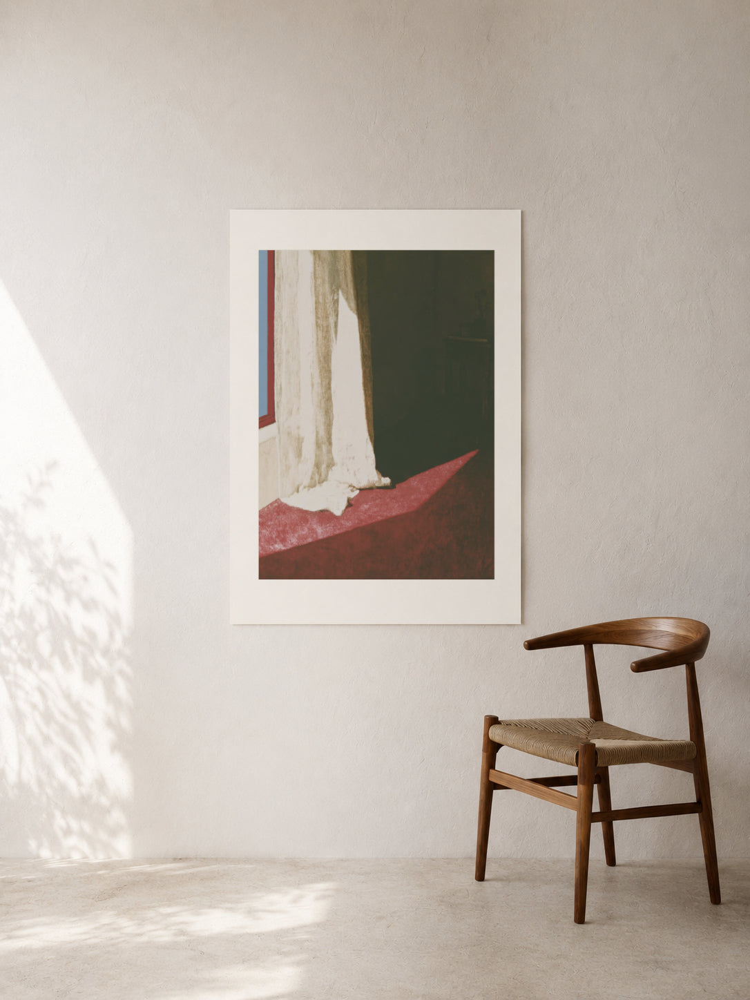 Curtain on the Red Floor