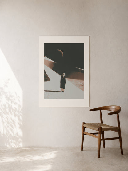 Moon Over the Pale Path art print
