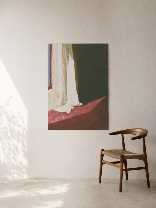 Curtain on the Red Floor