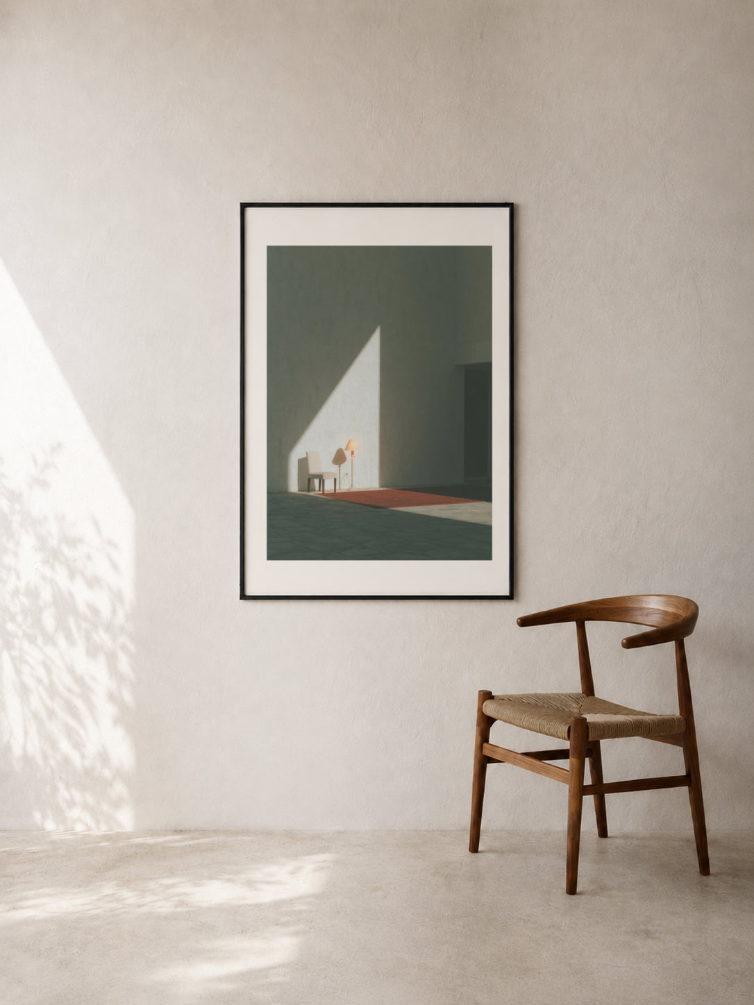 Lamp in the White Corner