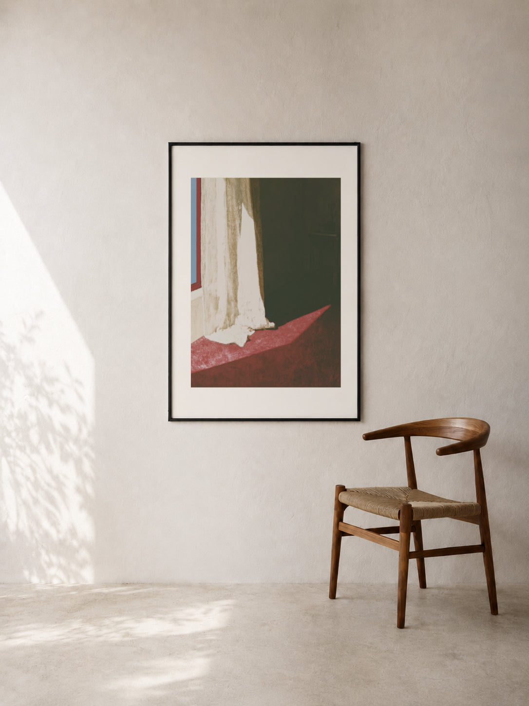 Curtain on the Red Floor