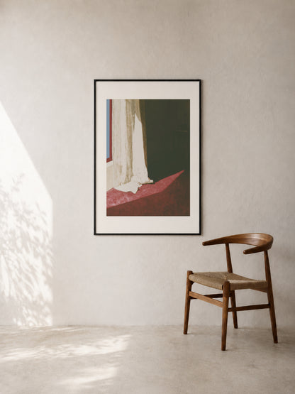 Curtain on the Red Floor art print