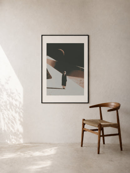 Moon Over the Pale Path art print