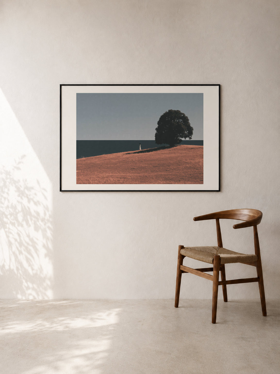 Tree Above the Red Field