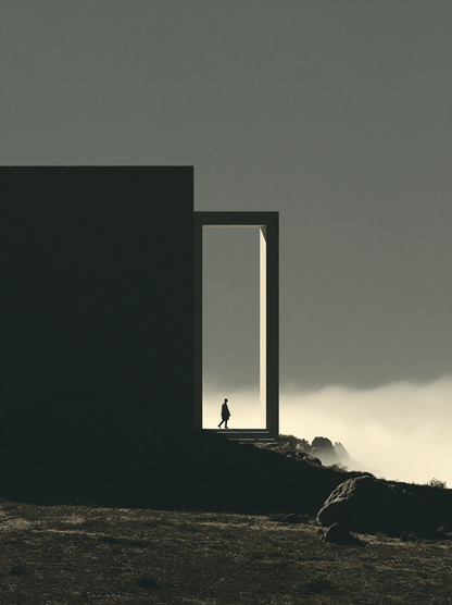 Pale Threshold art print