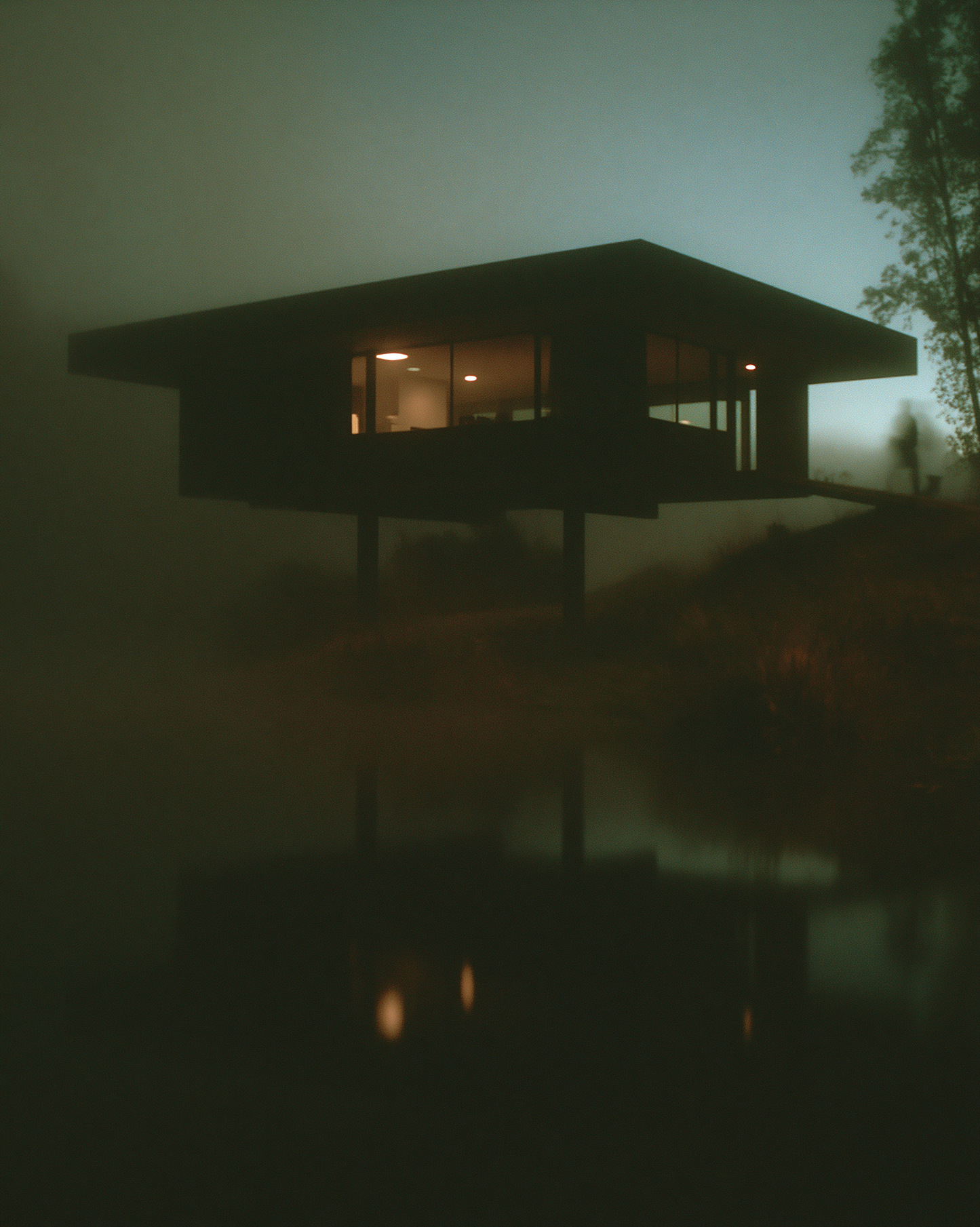 House above Dark Water