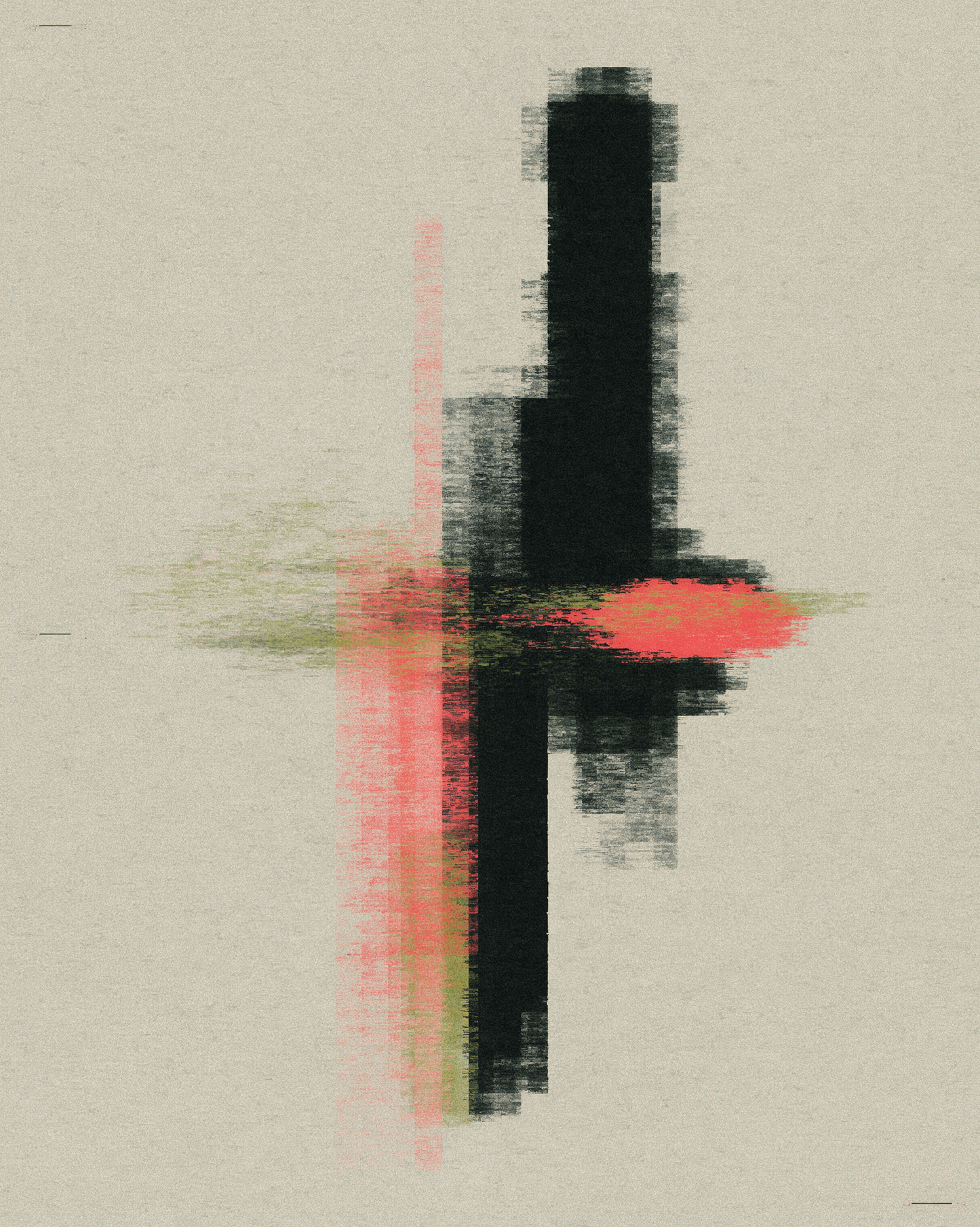 Black Column, Pink Mark