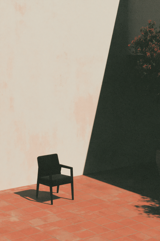In the Red Courtyard