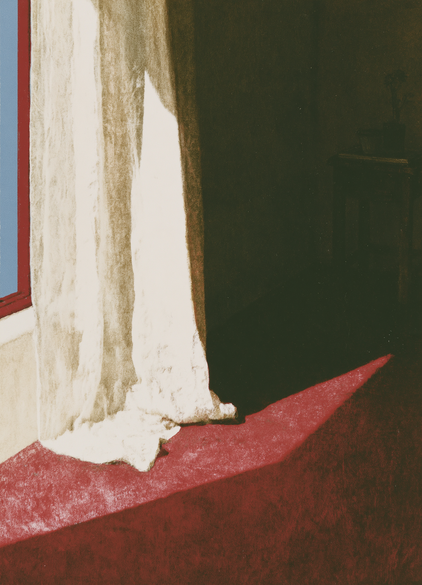 Curtain on the Red Floor