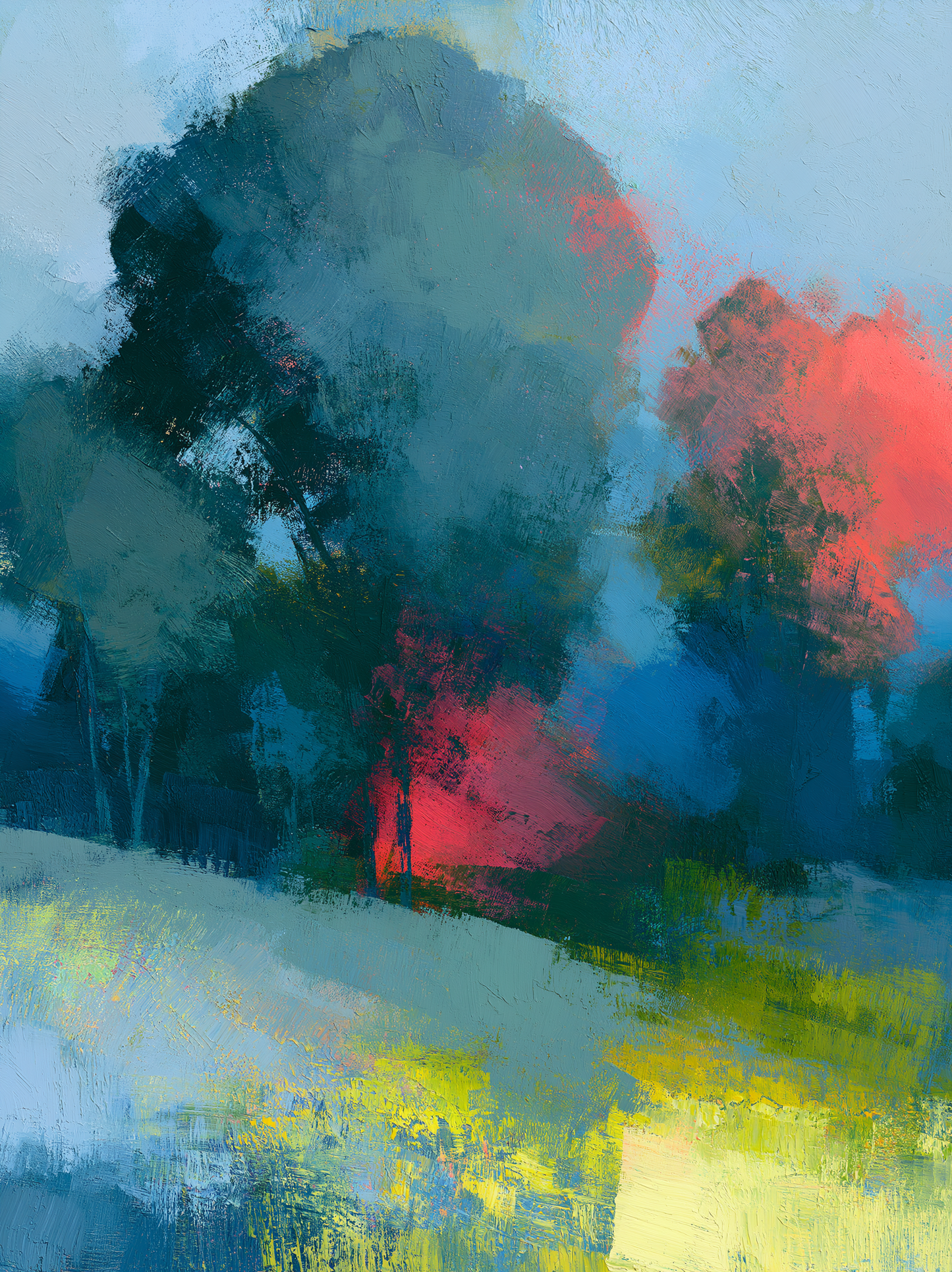 Blue Trees, Red Weather