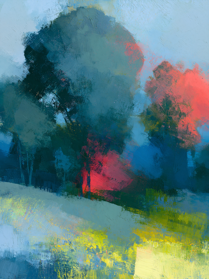 Blue Trees, Red Weather