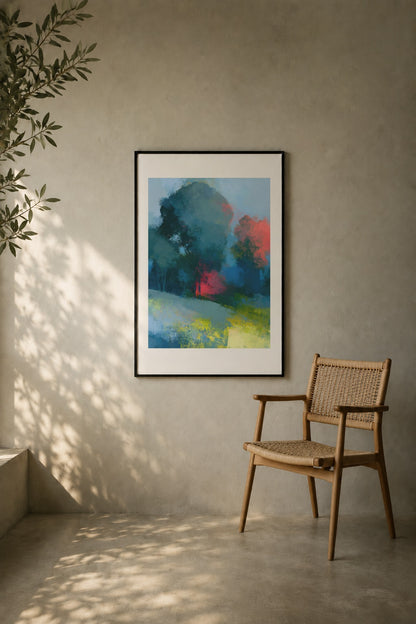 Blue Trees, Red Weather