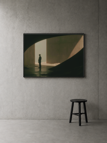 Figure II art print