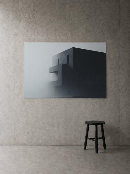 Low Fog, Heavy House art print