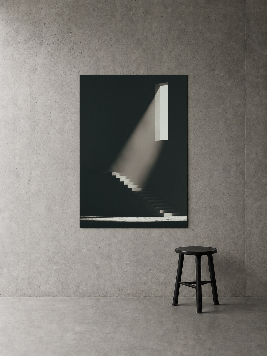 Stairwell With Upper Light