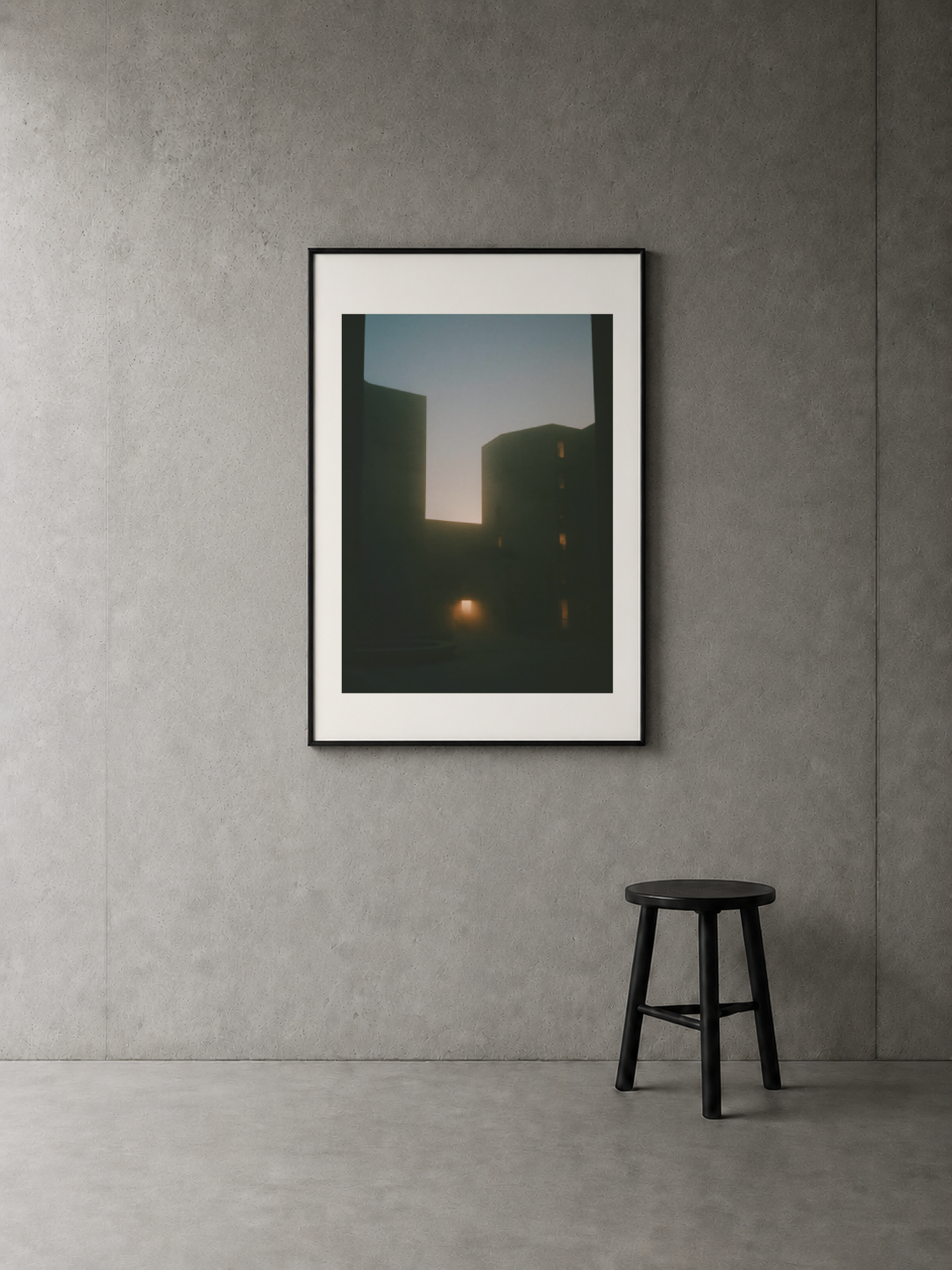 Evening Between Blocks