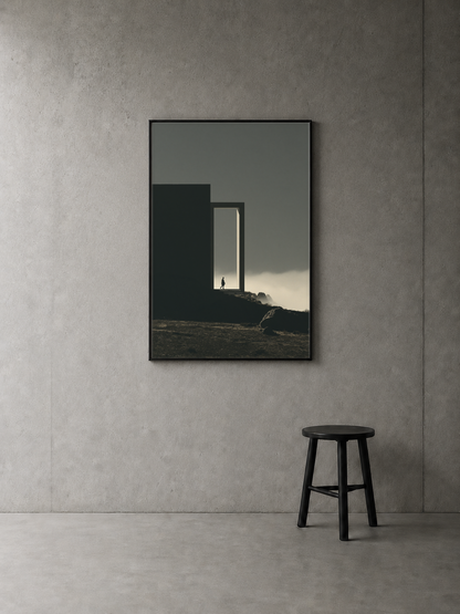 Pale Threshold art print