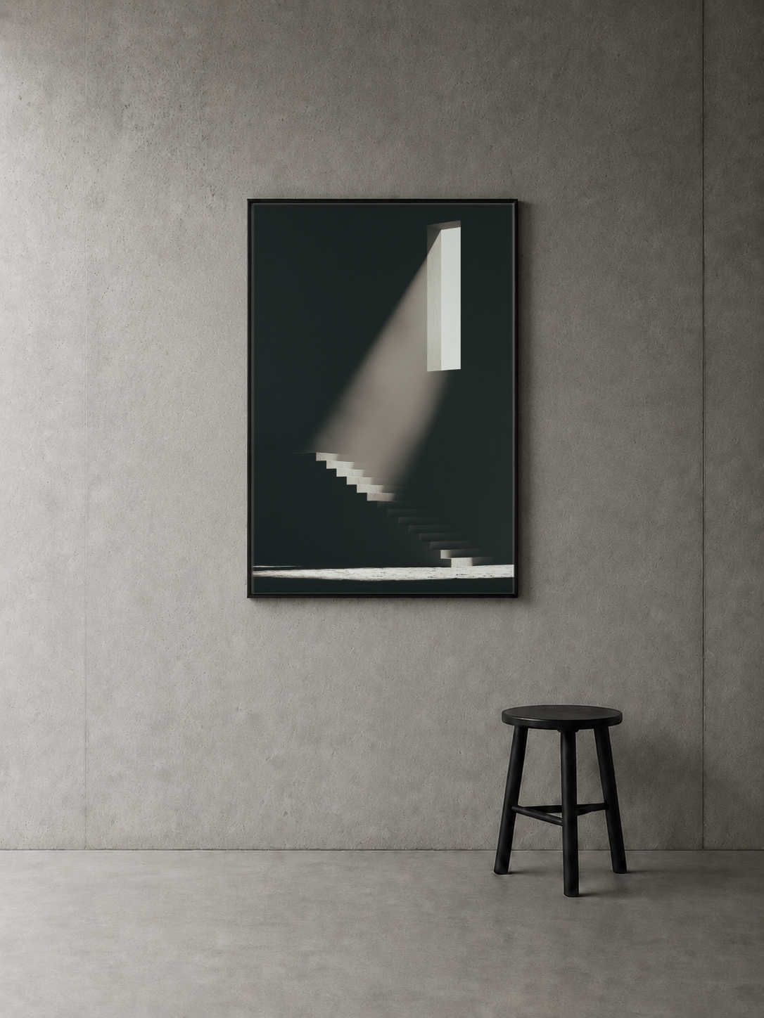 Stairwell With Upper Light