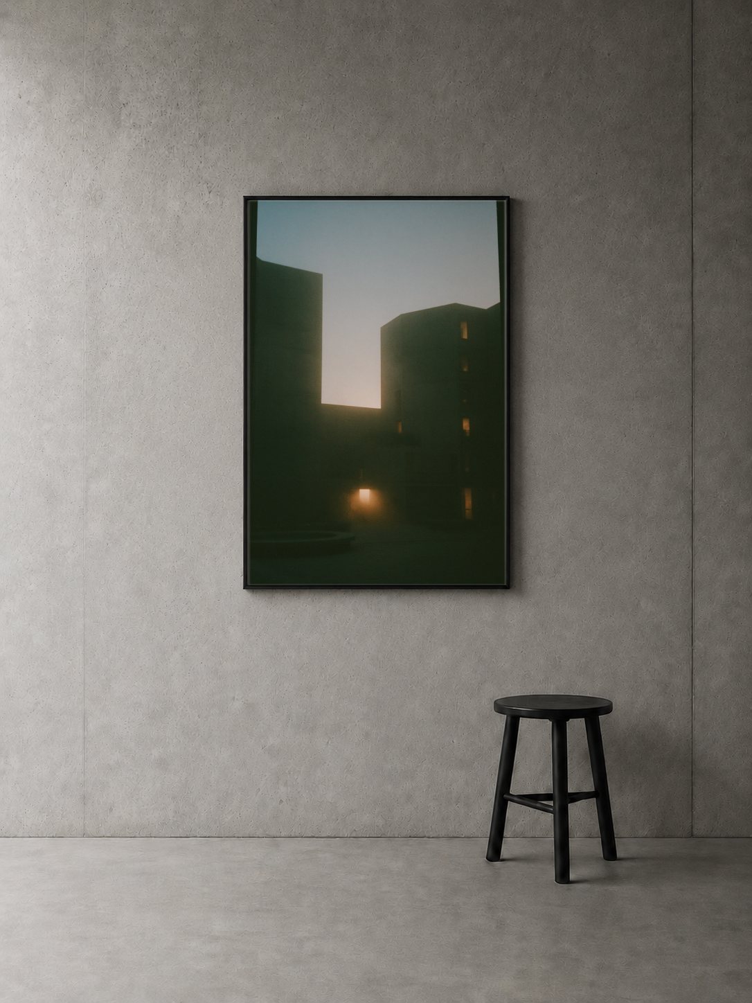 Evening Between Blocks